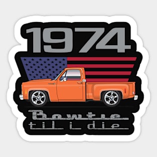 Bowtie Til I Die Sticker